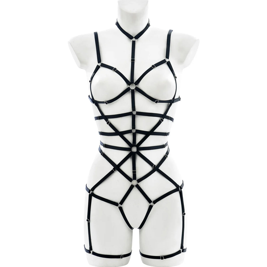 Webbed Desire Harness