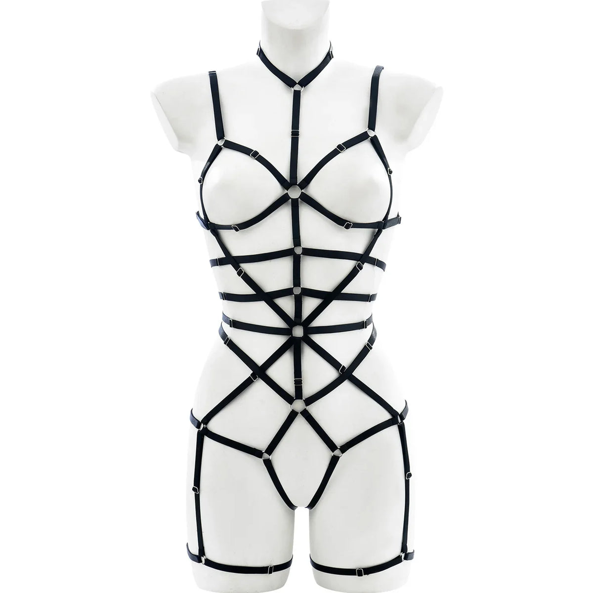 Webbed Desire Harness — view 3 | Lavah Pleasure