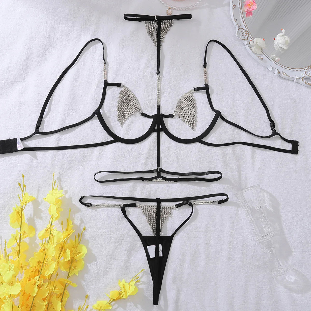 Sande Shimmer Set — view 5 | Lavah Pleasure
