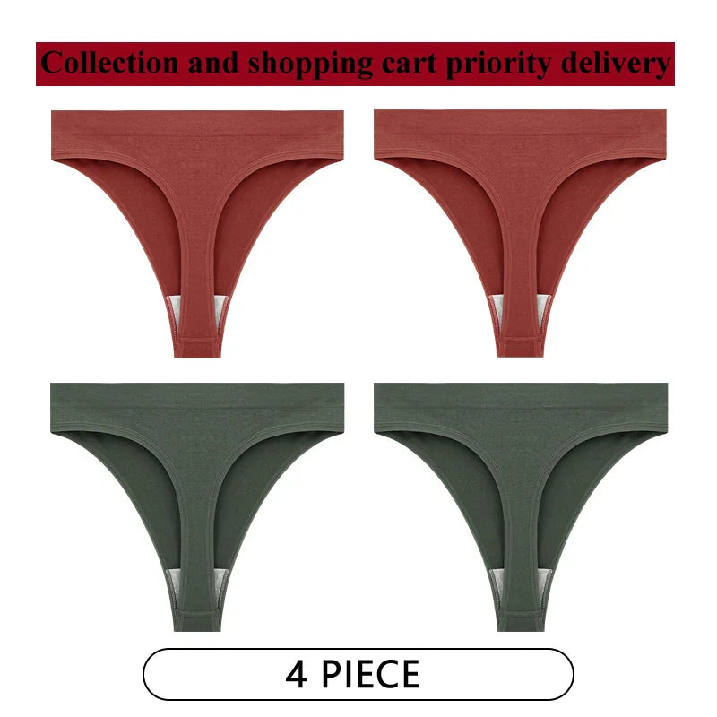 Everyday Comfort Thong - 4-Piece Set