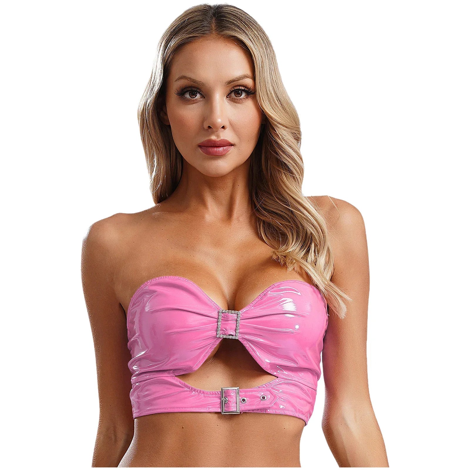 Electric Edge Crop Top