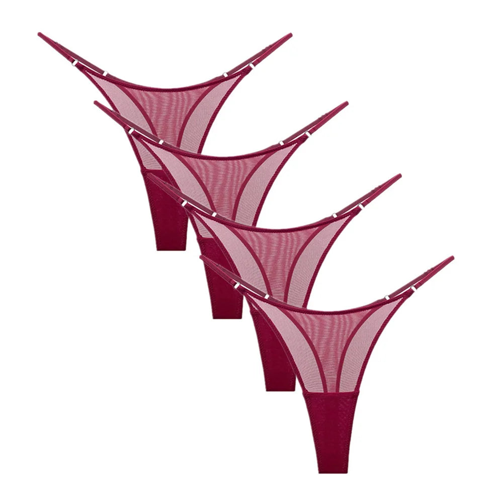 FlexFit Sheer Thong (4 Pack) — view 6 | Lavah Pleasure