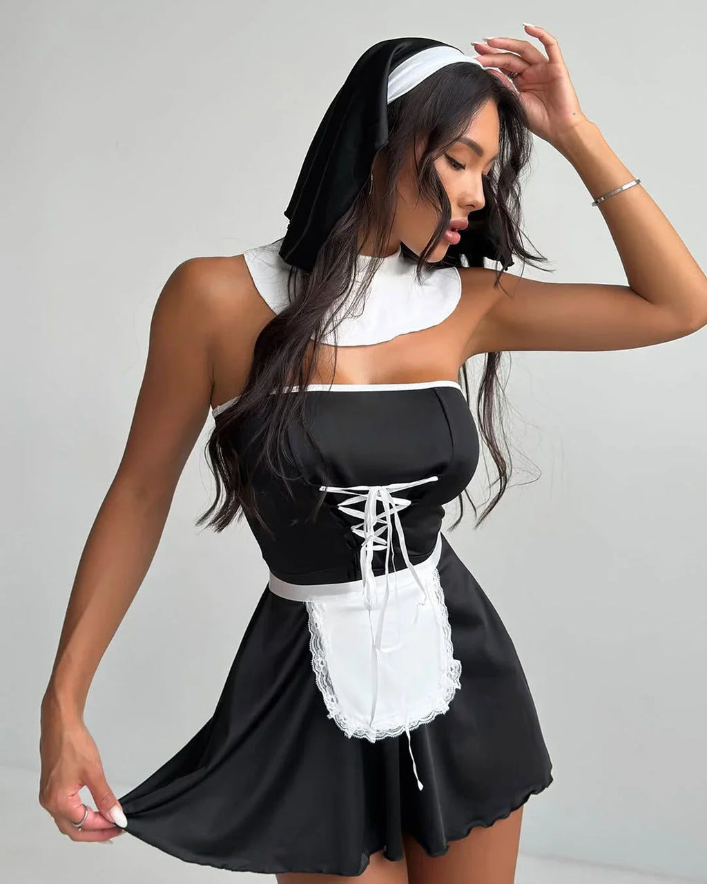 Forbidden Vows Nun Costume Set