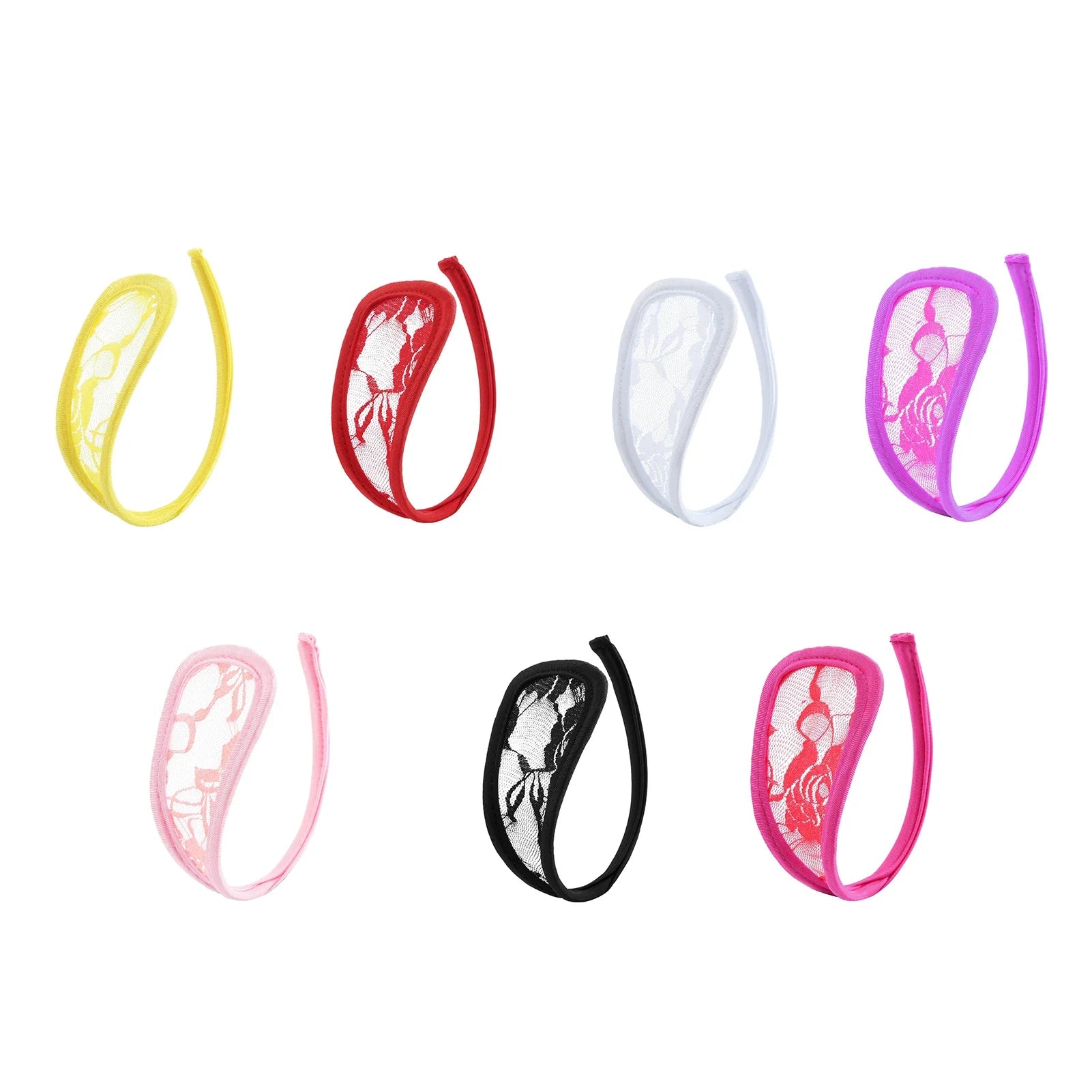 Clip-On Micro Strapless G-String — view 11 | Lavah Pleasure