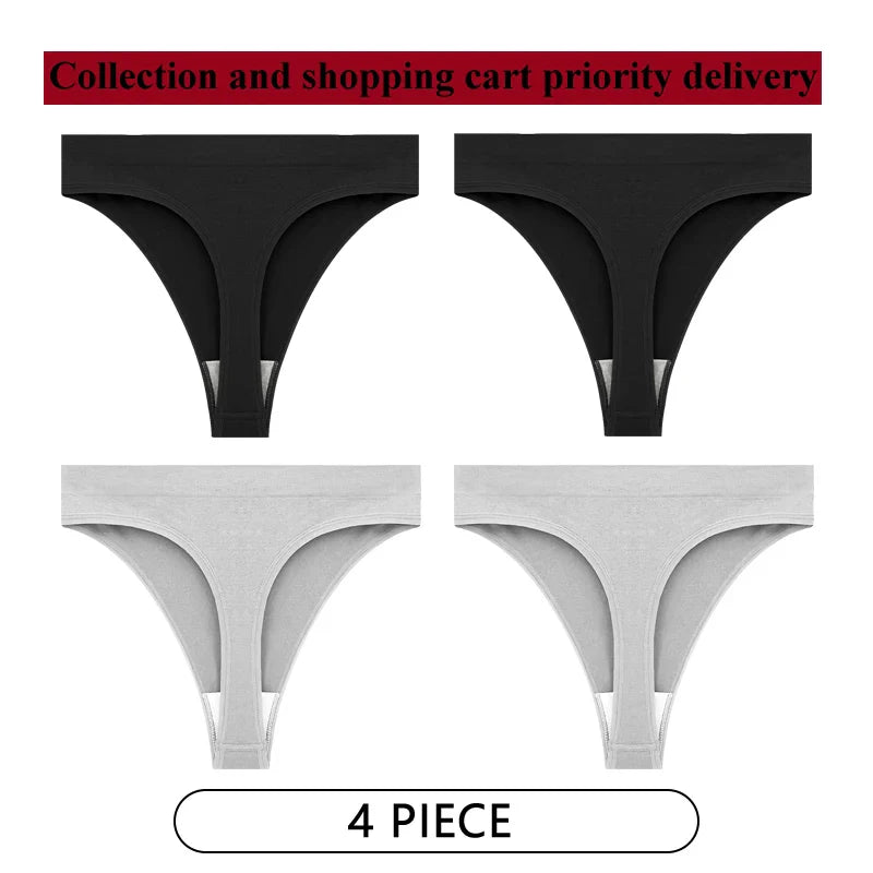 Everyday Comfort Thong - 4-Piece Set