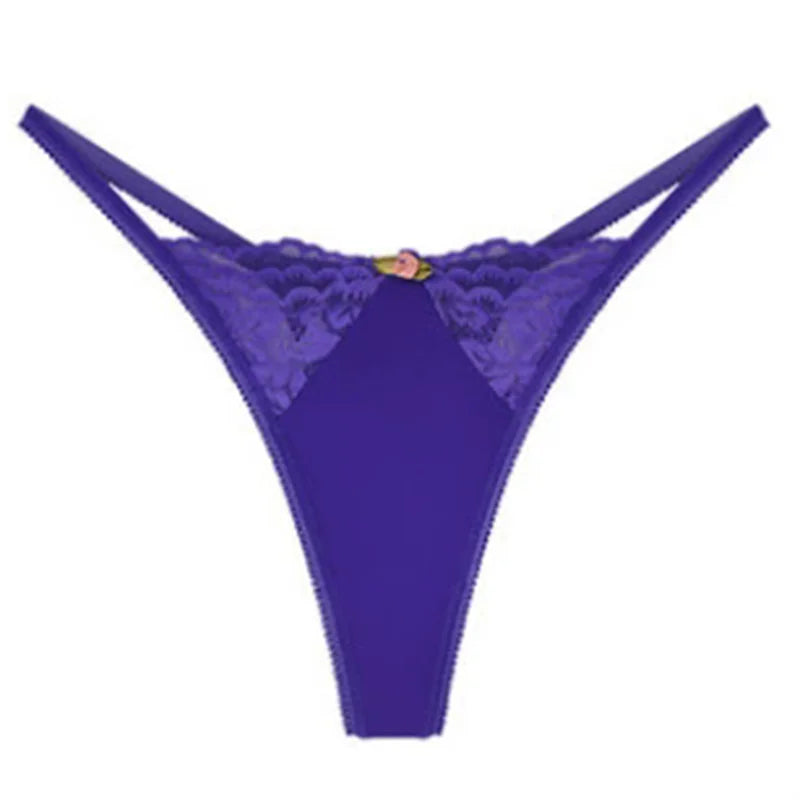 Noa Scalloped Lace Thong