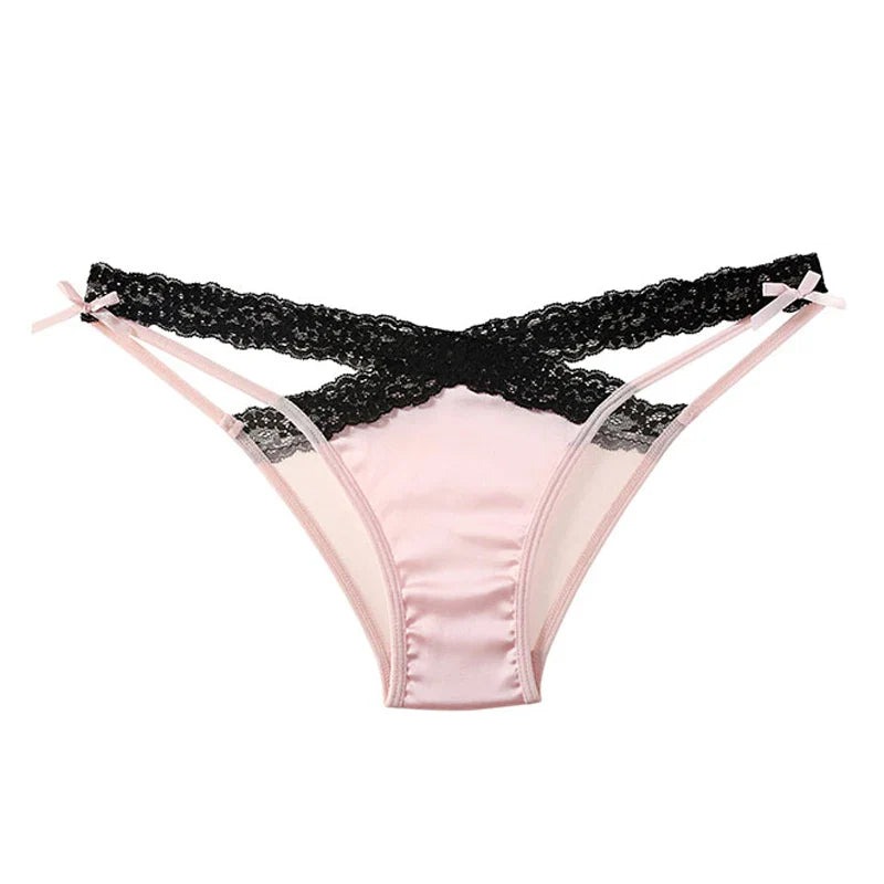 Seductive Cross-Band Lace Panties