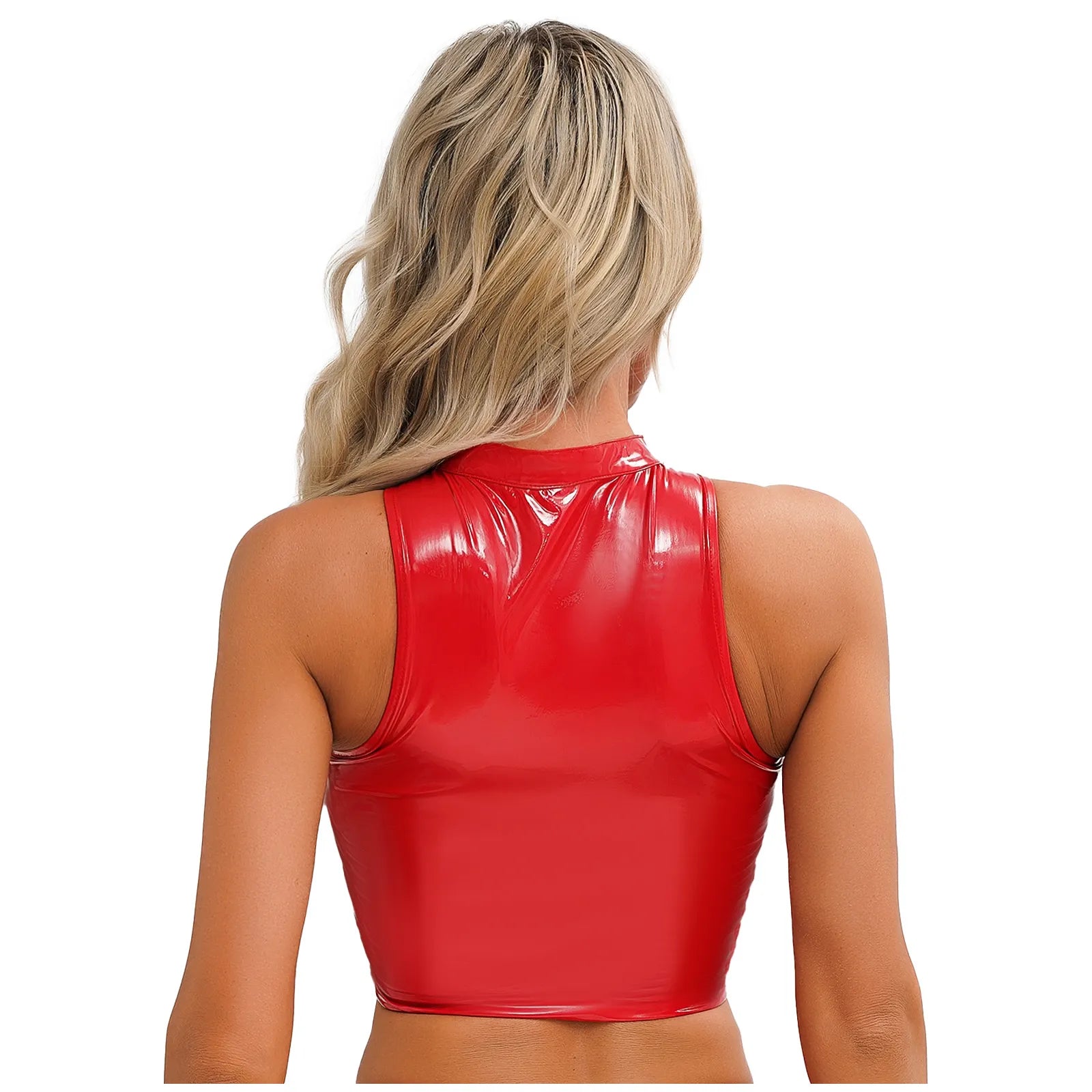 Lena Leather Top — view 2 | Lavah Pleasure
