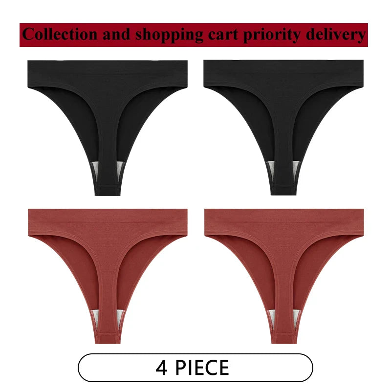 Everyday Comfort Thong - 4-Piece Set