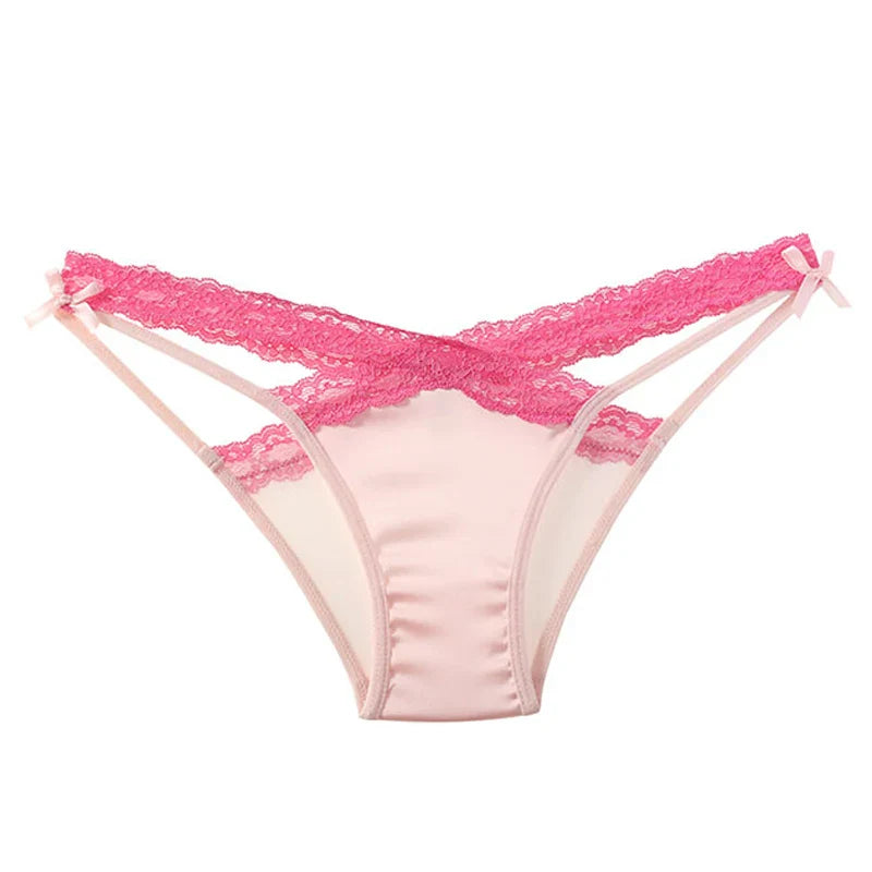 Seductive Cross-Band Lace Panties