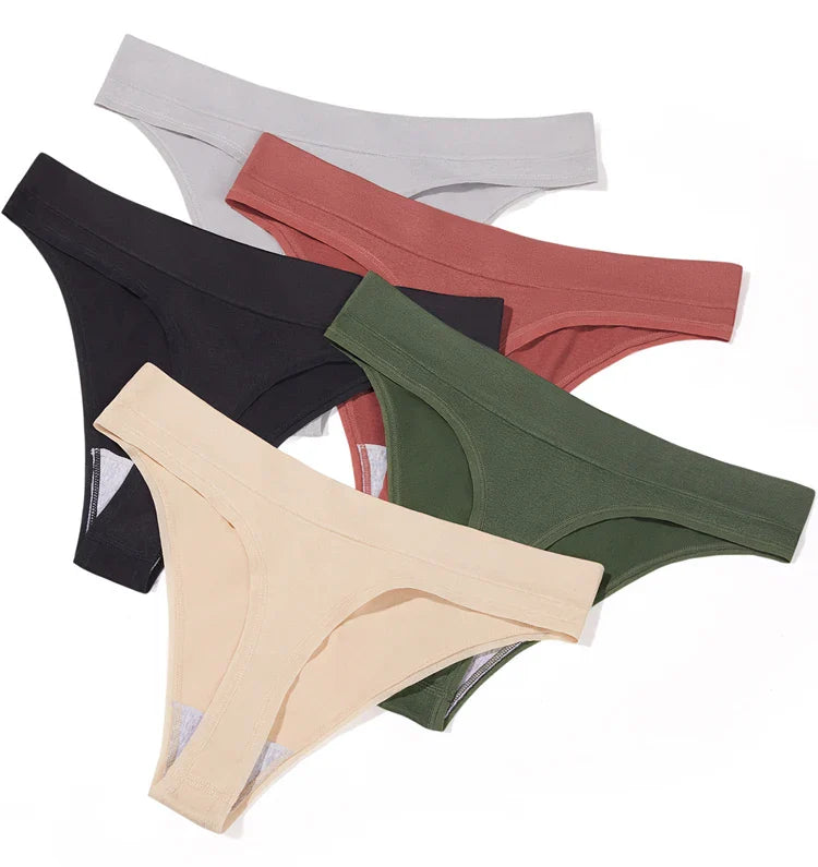 Everyday Comfort Thong - 4-Piece Set — view 10 | Lavah Pleasure