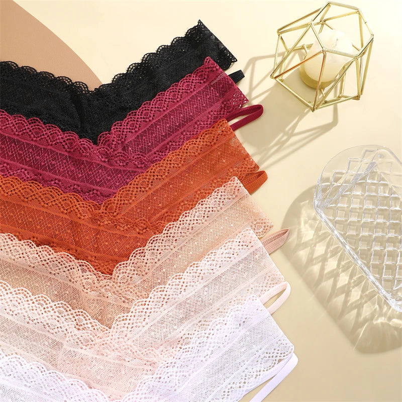 Temptation Lace Thong - 5 Pack — view 10 | Lavah Pleasure