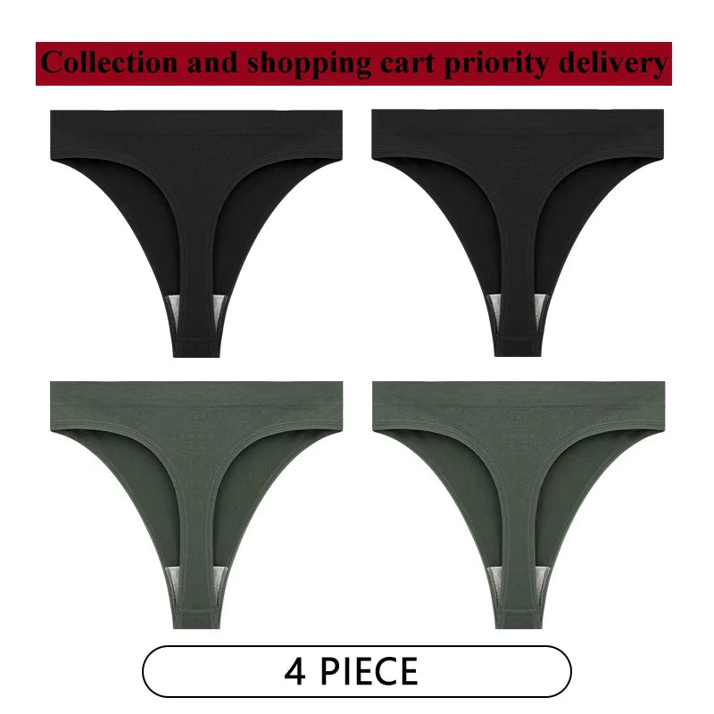 Everyday Comfort Thong - 4-Piece Set