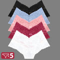 Lovely Lace Briefs - Pack of 5 — view 9 | Lavah Pleasure