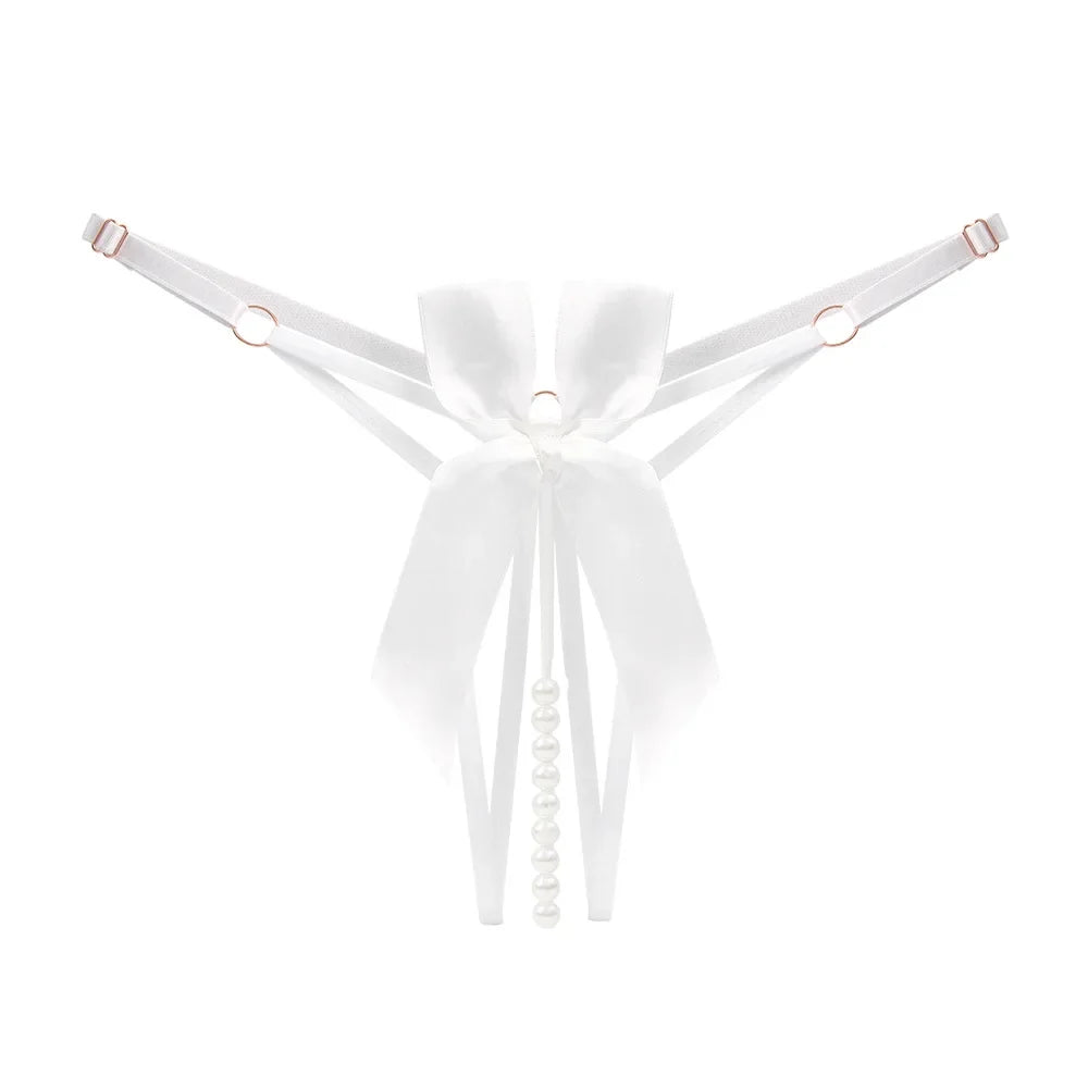 Giselle Bow Pearl Open String