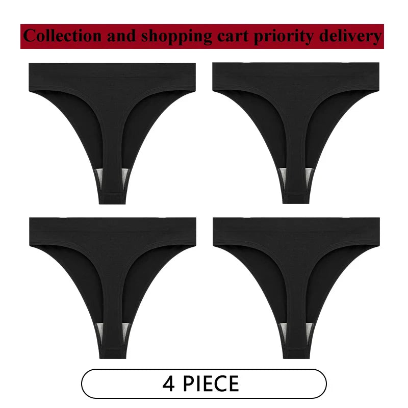 Everyday Comfort Thong - 4-Piece Set