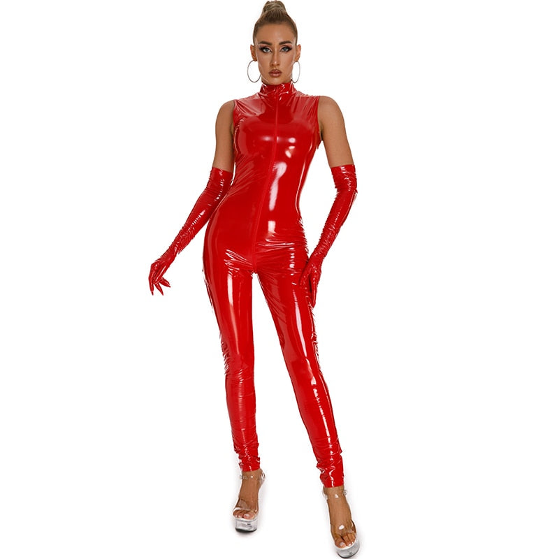 Lara Wetlook Catsuit — view 4 | Lavah Pleasure
