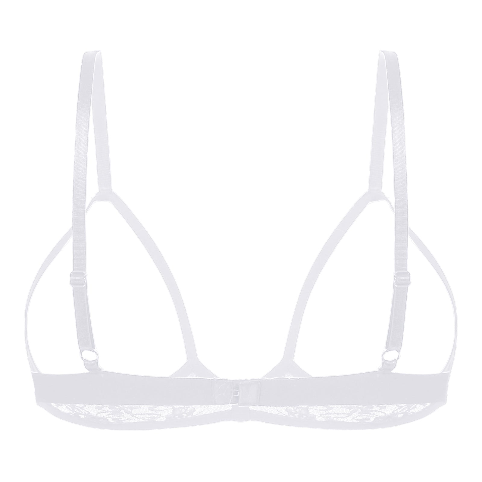 Sheer Open Harness Bra