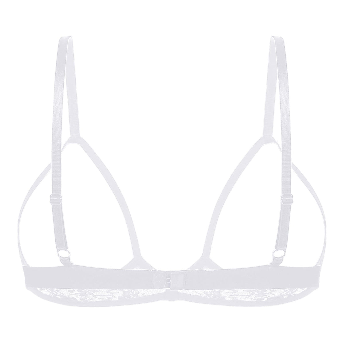 Sheer Open Harness Bra