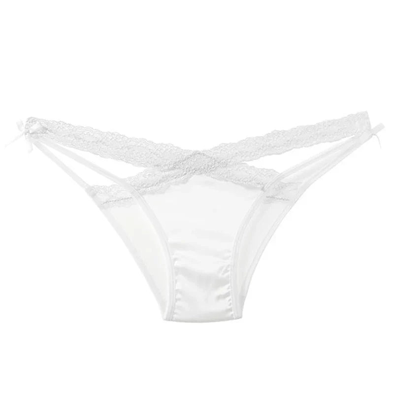 Seductive Cross-Band Lace Panties