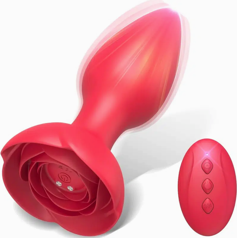 Rose Remote Control Vibrating Stimulator — Stimulator | Lavah Pleasure