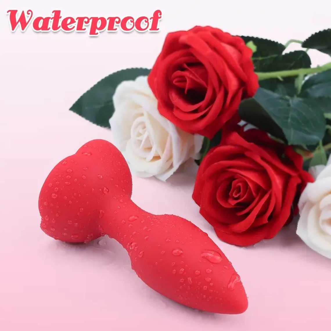 Rose Remote Control Vibrating Stimulator