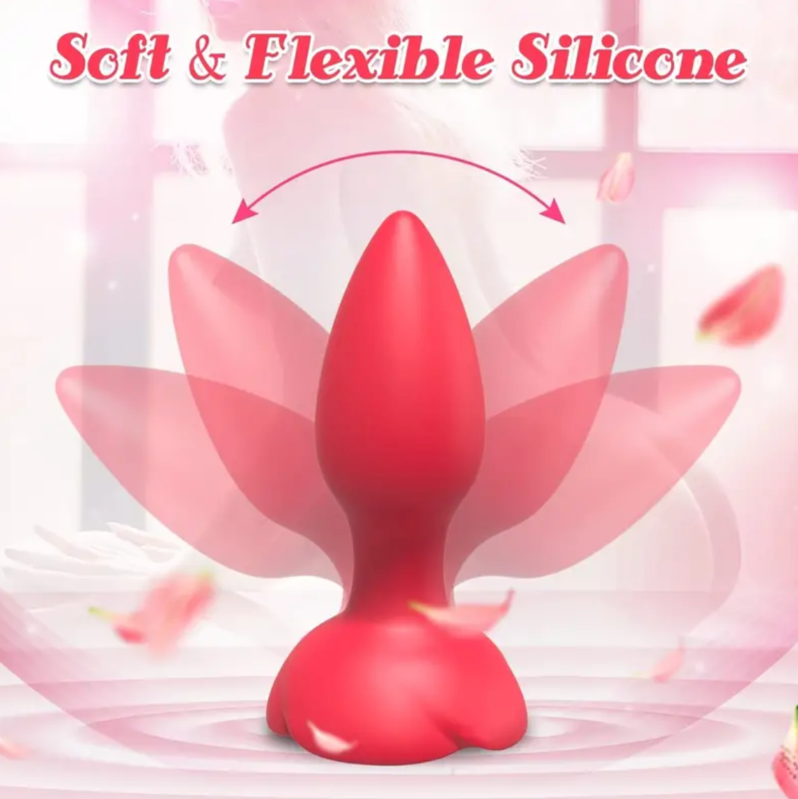 Rose Remote Control Vibrating Stimulator