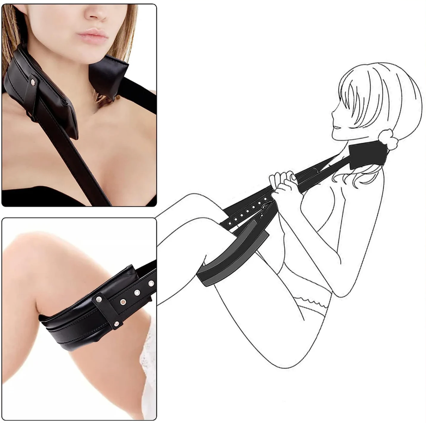 Padded Neck to Wrist and Thighs Straps