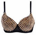 Black Moon Spiked Bra — view 10 | Lavah Pleasure