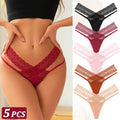 Temptation Lace Thong - 5 Pack — view 12 | Lavah Pleasure