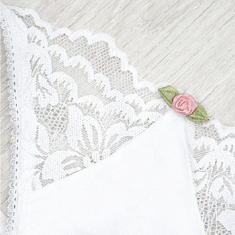 Noa Scalloped Lace Thong