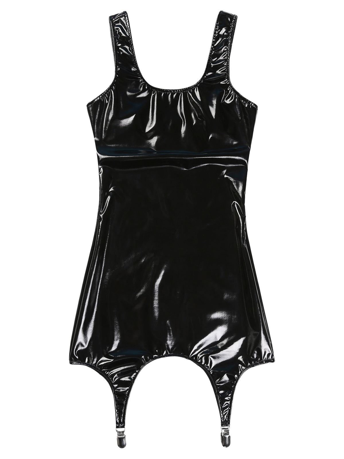 Maya Dress with Garter Straps — view 9 | Lavah Pleasure