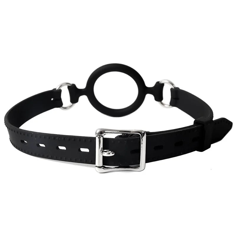 Soft Silicone O-Ring Gag — view 3 | Lavah Pleasure