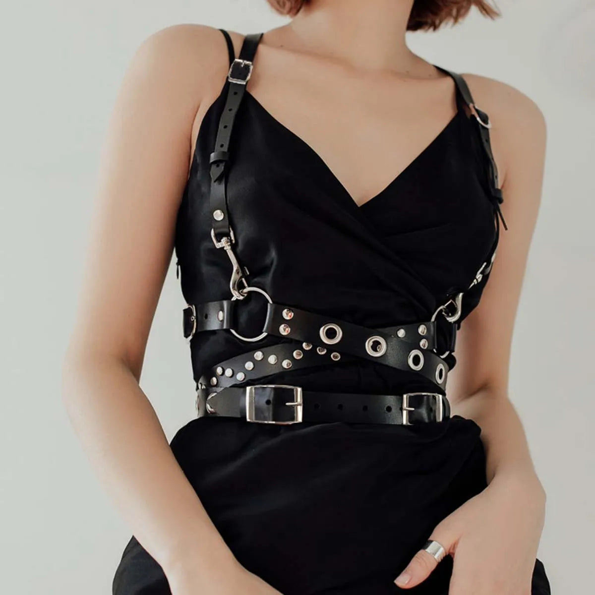Dominatrix Harness Top — Bondage | Lavah Pleasure