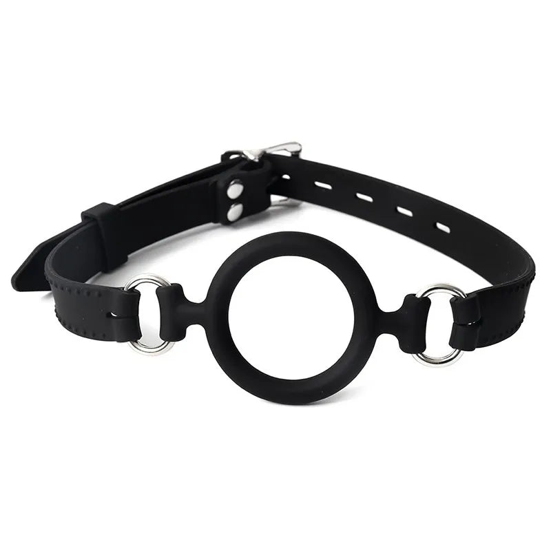 Soft Silicone O-Ring Gag — view 4 | Lavah Pleasure