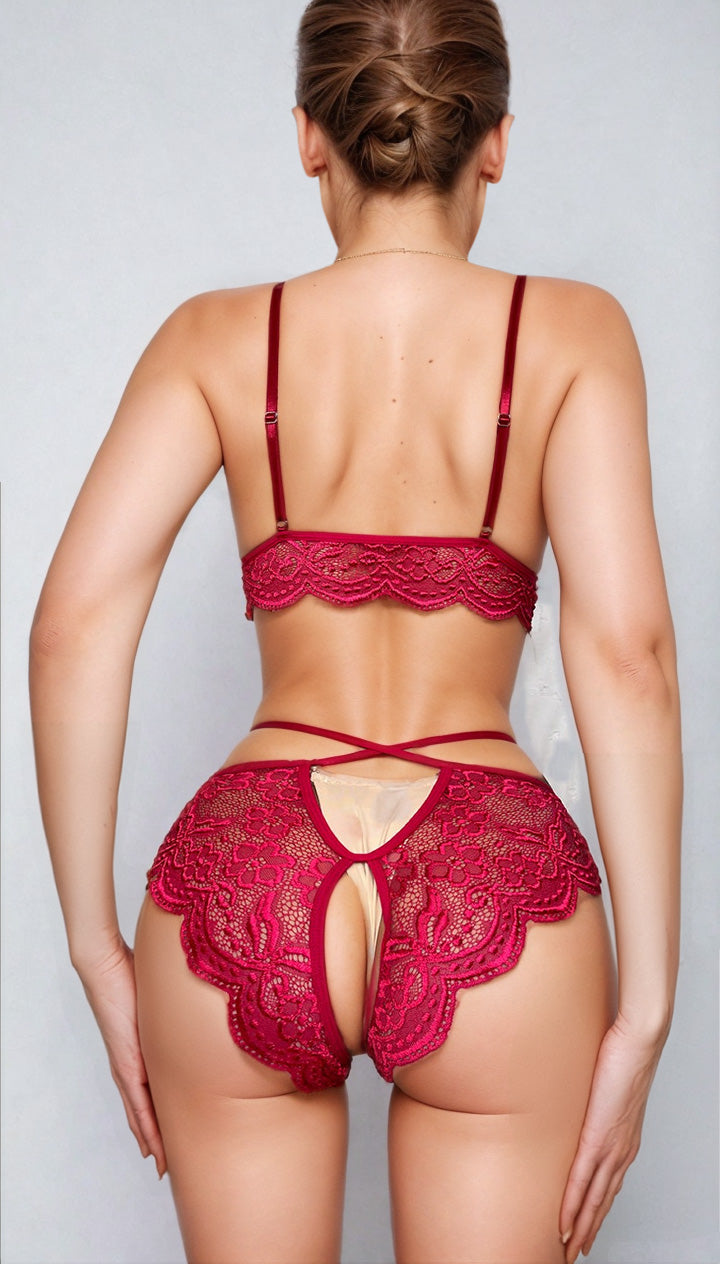Strapped Up Bra Set — view 7 | Lavah Pleasure