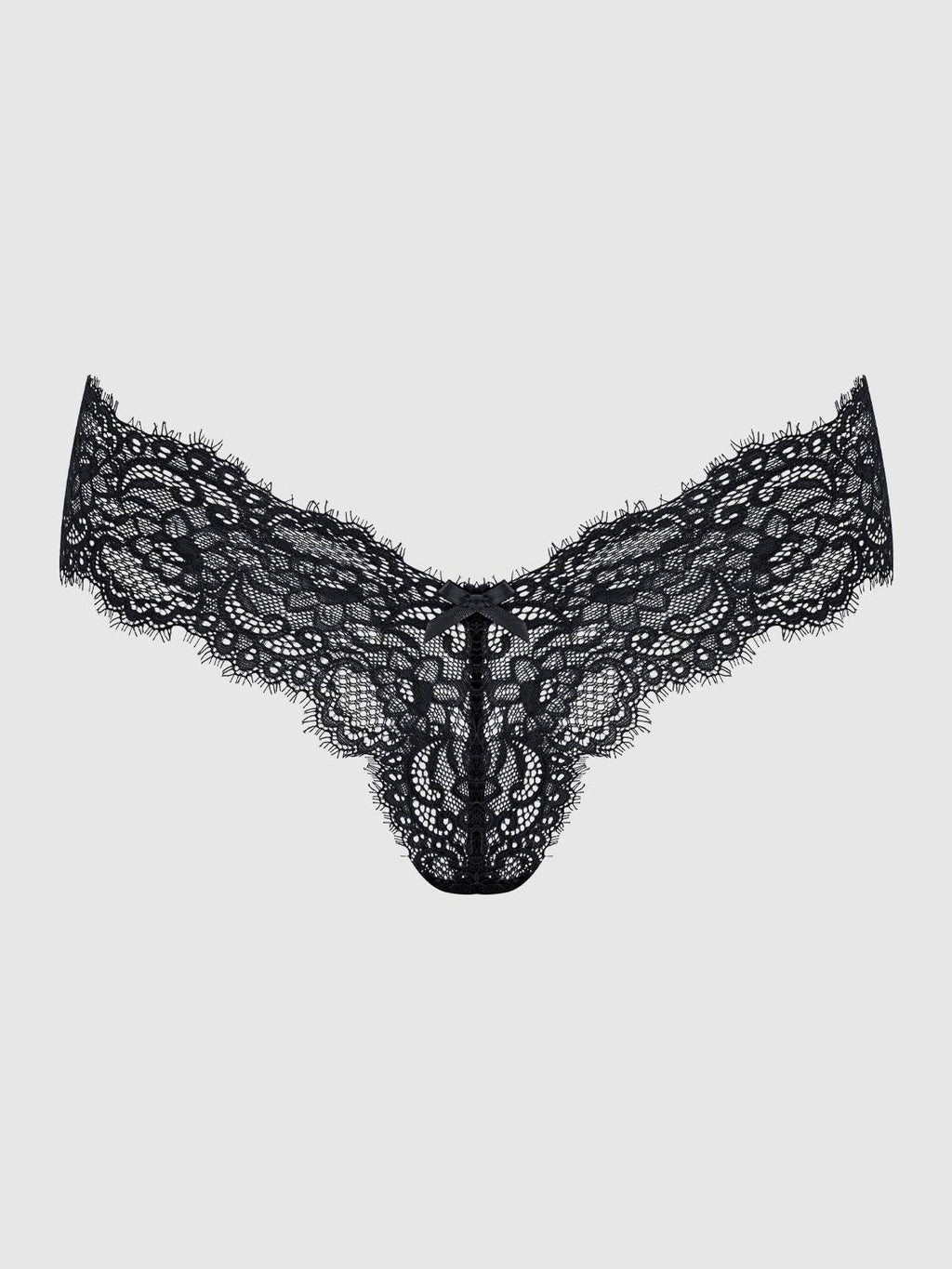 Lava Lace V-Cut Thong — view 15 | Lavah Pleasure