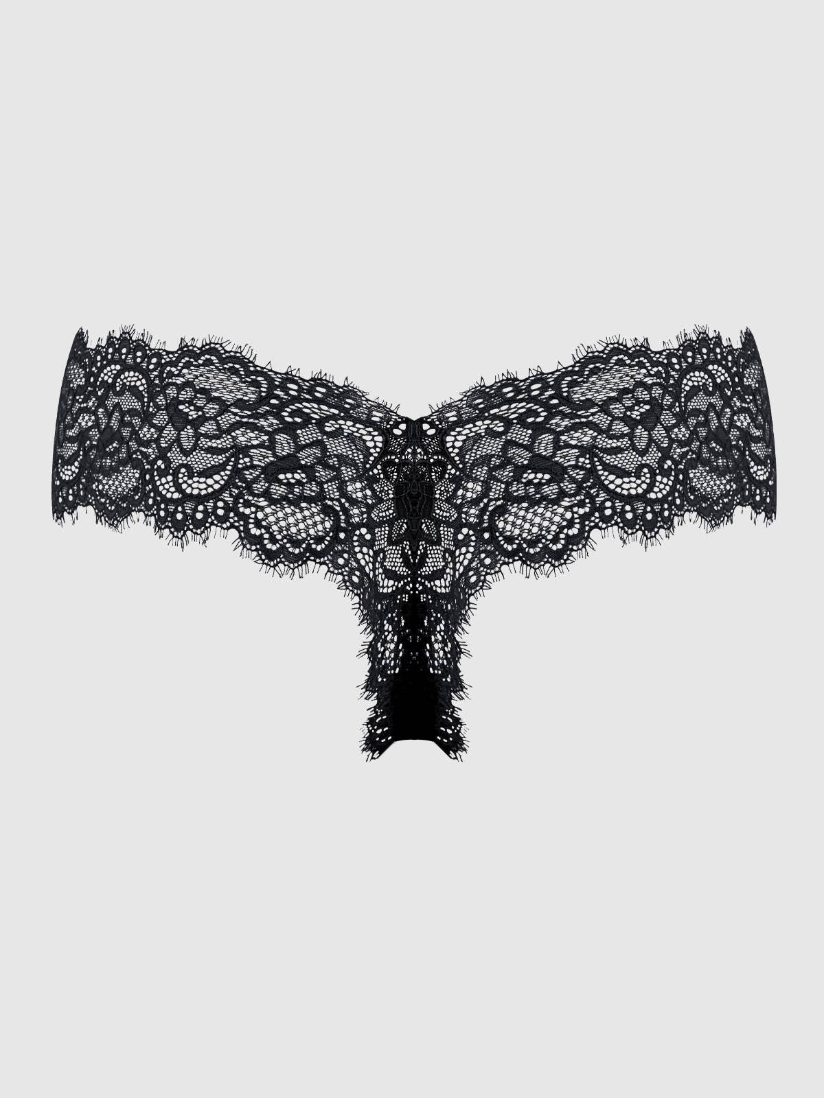Lava Lace V-Cut Thong — view 16 | Lavah Pleasure