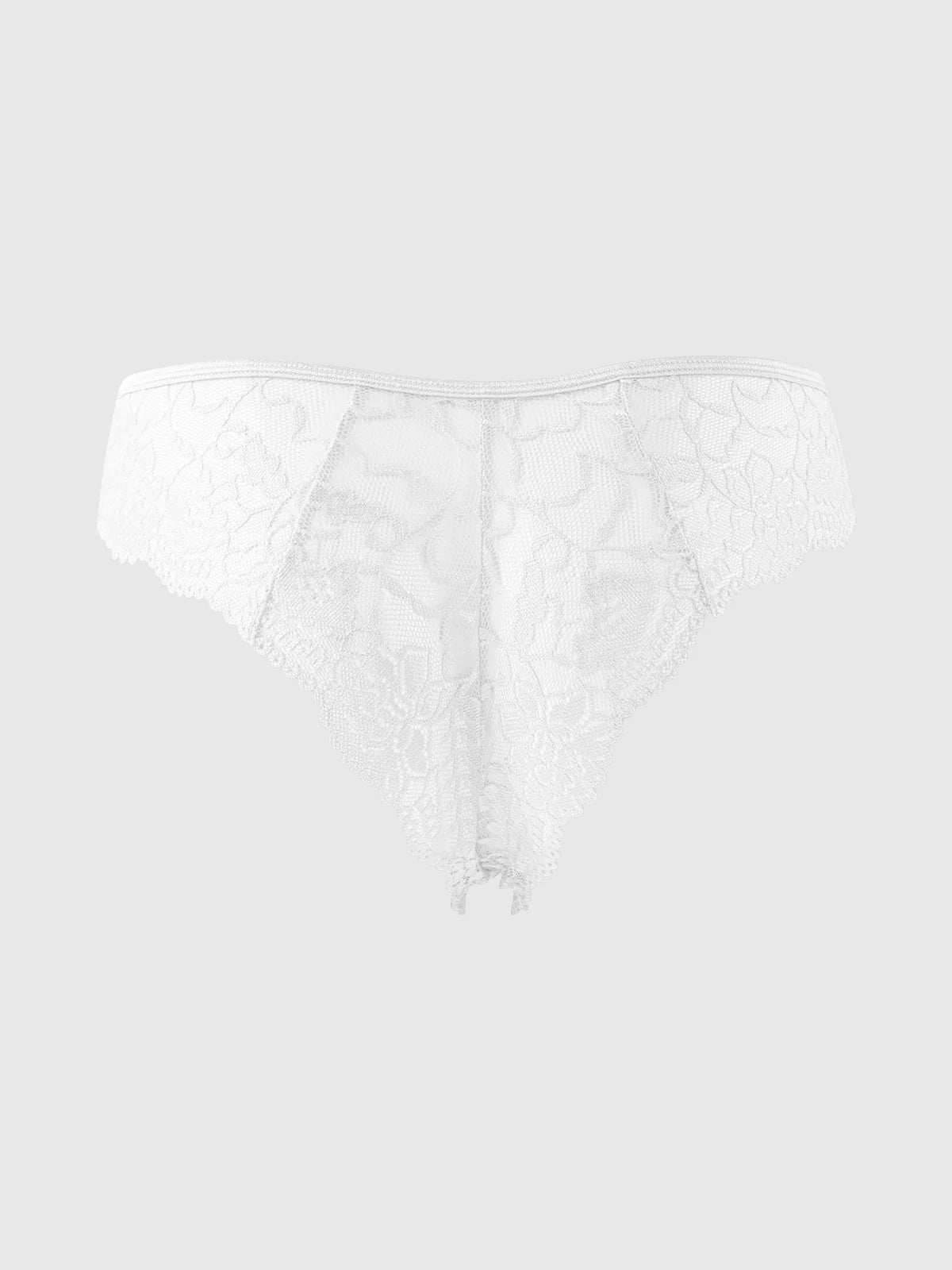 Gigi Stretch Lace Keyhole Tanga — view 5 | Lavah Pleasure