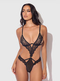 Nadia Lace Cutout Teddy — Bodysuit | Lavah Pleasure