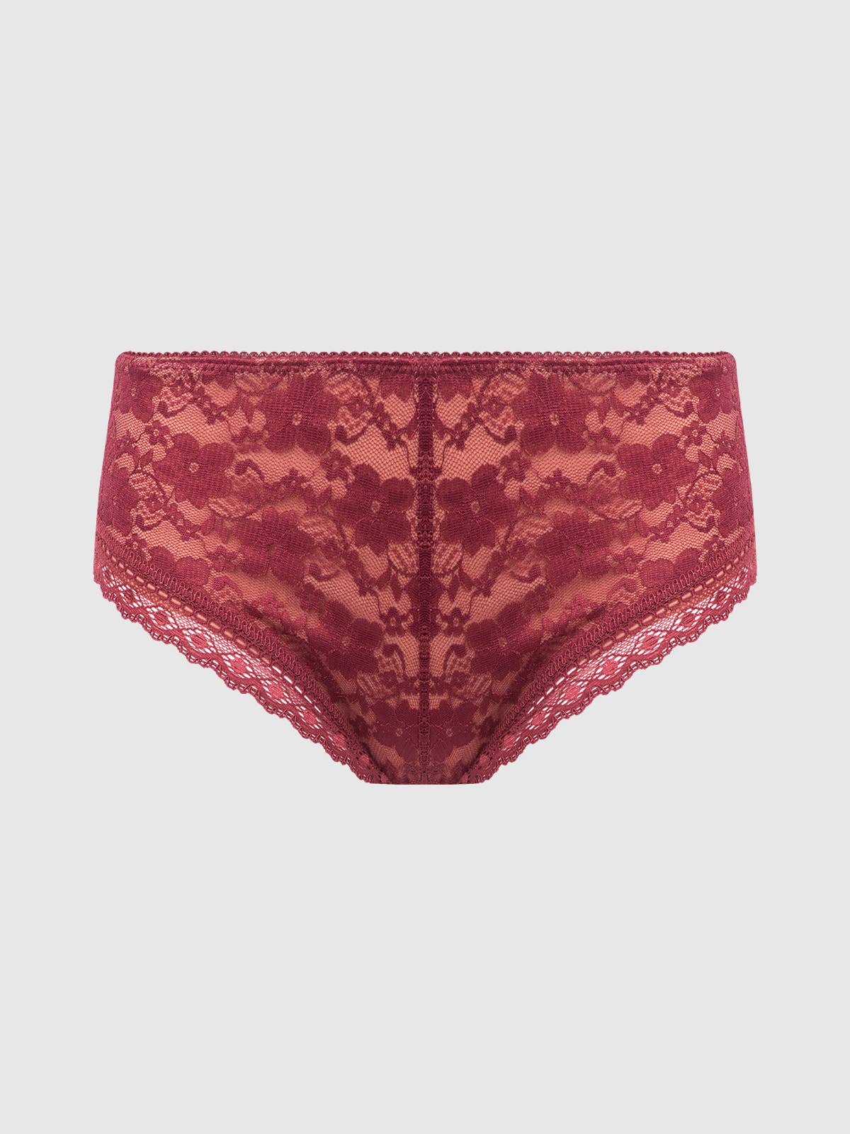 Caitlin Lace Cheeky With Mesh Lining