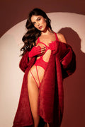 Fishnet Bodysuit with Gloves — Bodysuit | Lavah Pleasure