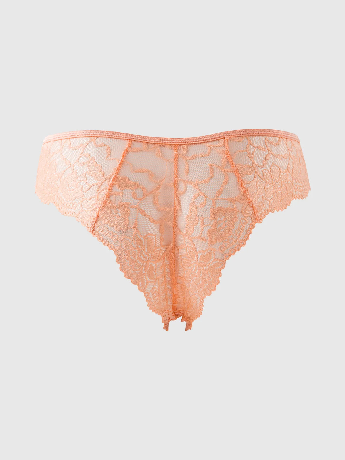 Gigi Stretch Lace Keyhole Tanga — view 5 | Lavah Pleasure