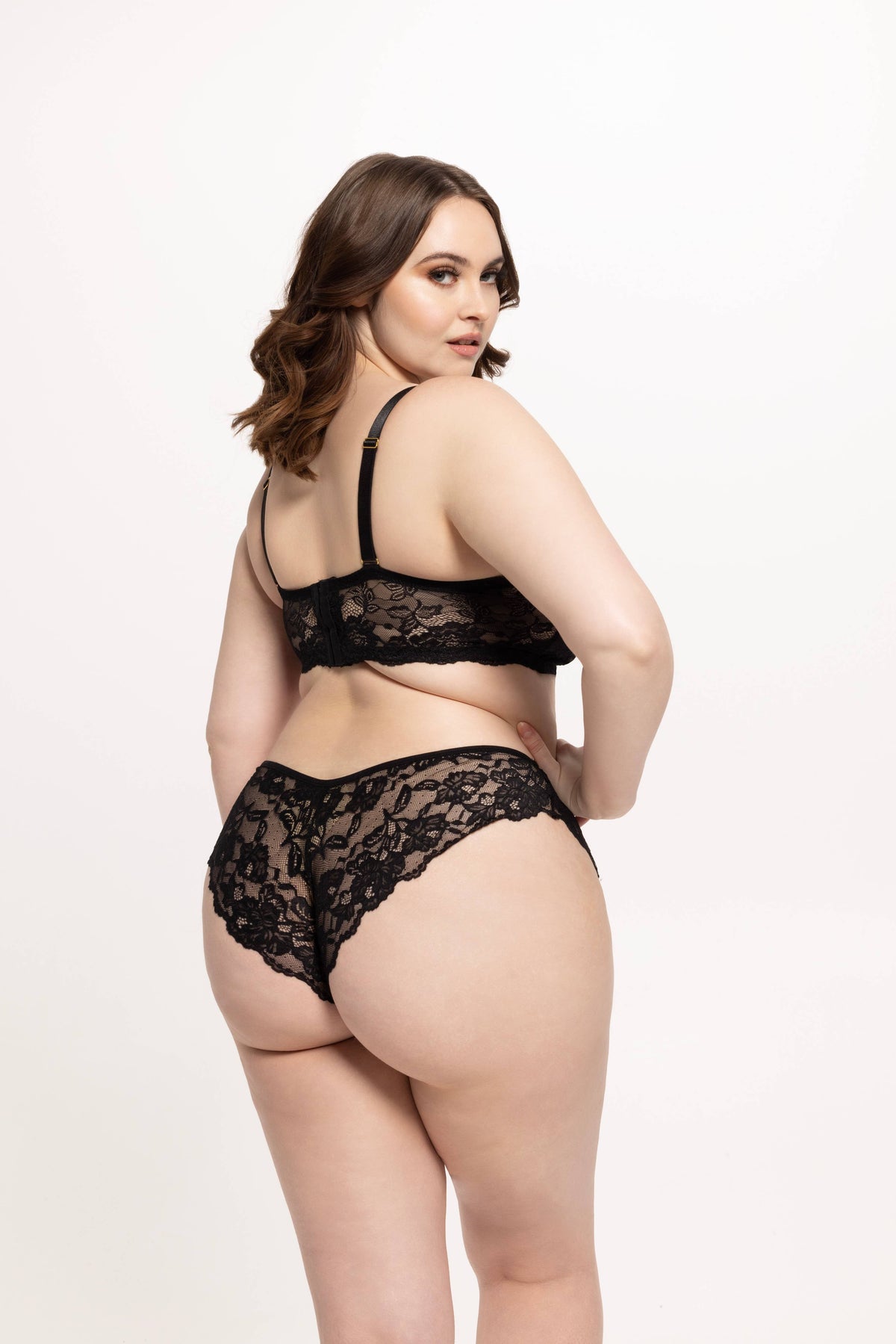Savannah Lace Longline Balconette Bra — view 7 | Lavah Pleasure
