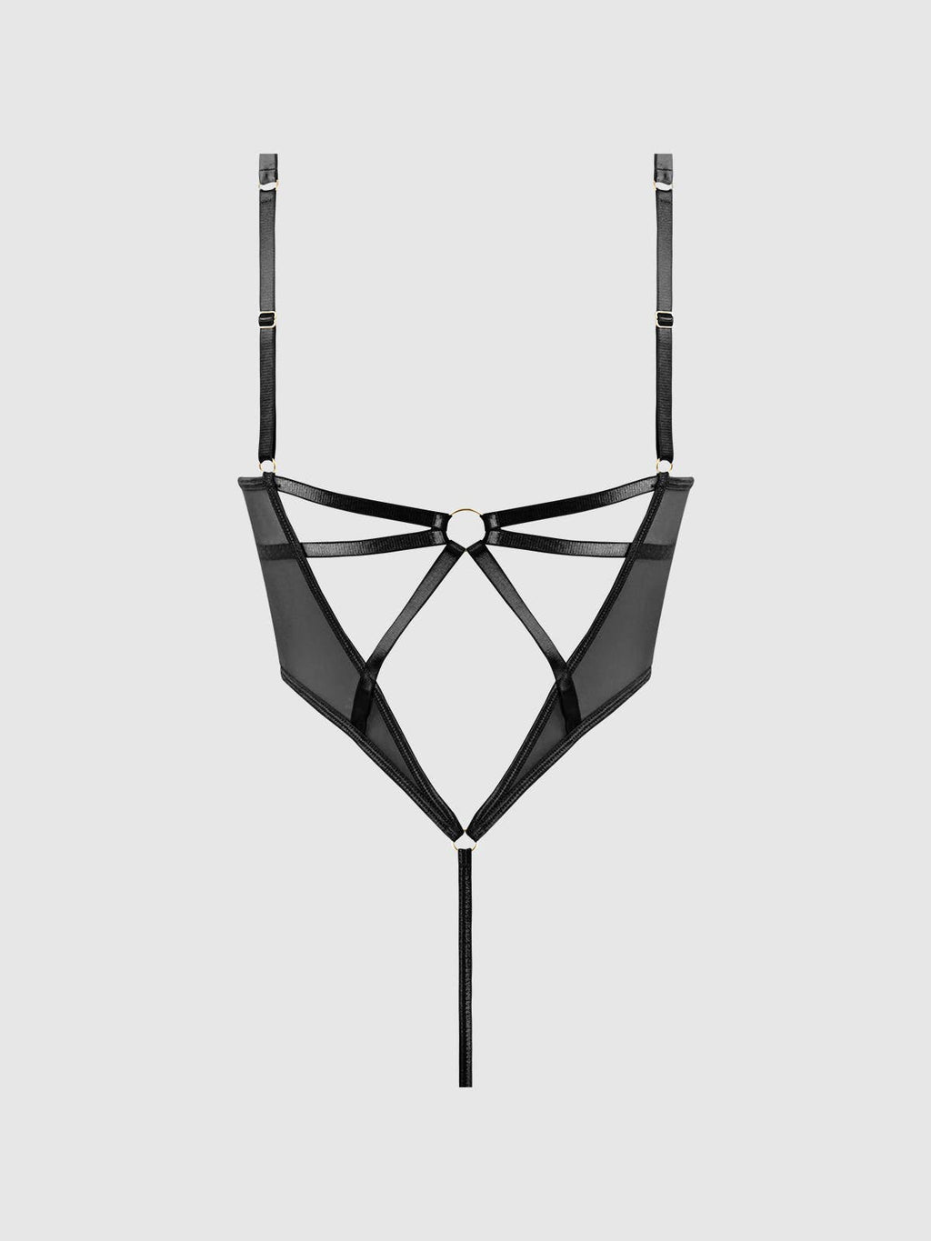 Mesh Micro Underwire Bodysuit