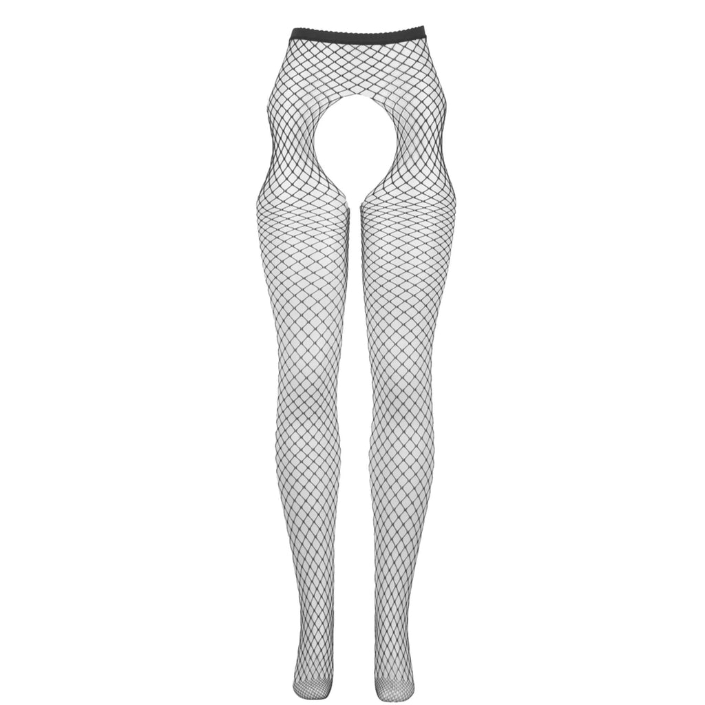 Fishnet Crotchless Pantyhose