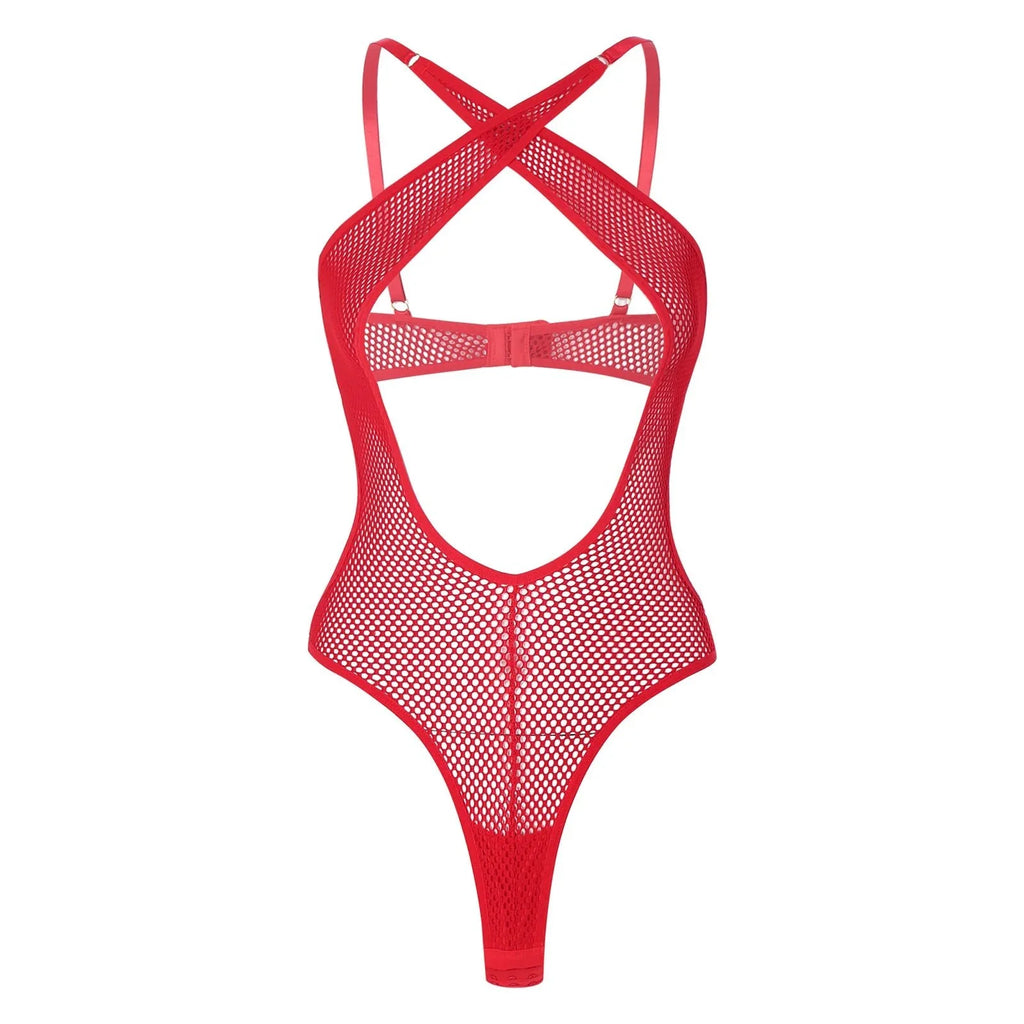 Fishnet Fantasy Bodysuit