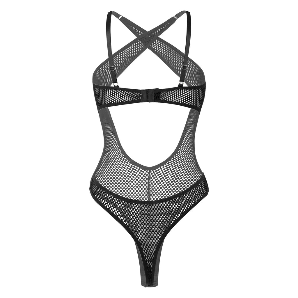 Fishnet Fantasy Bodysuit