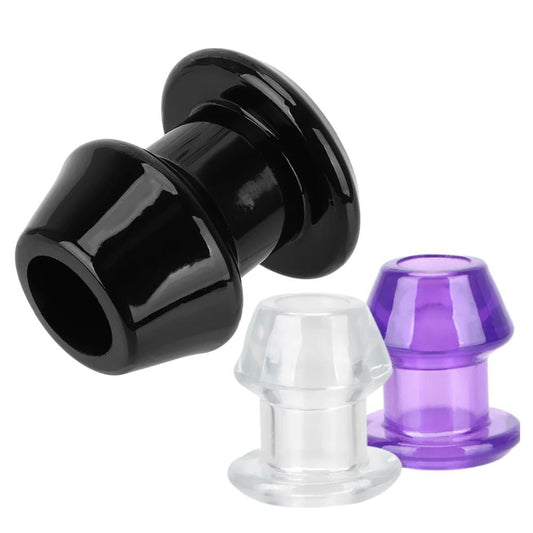 Peek-a-Boo I See You Tunnel Anal Plug 1.77 to 3.94" Long