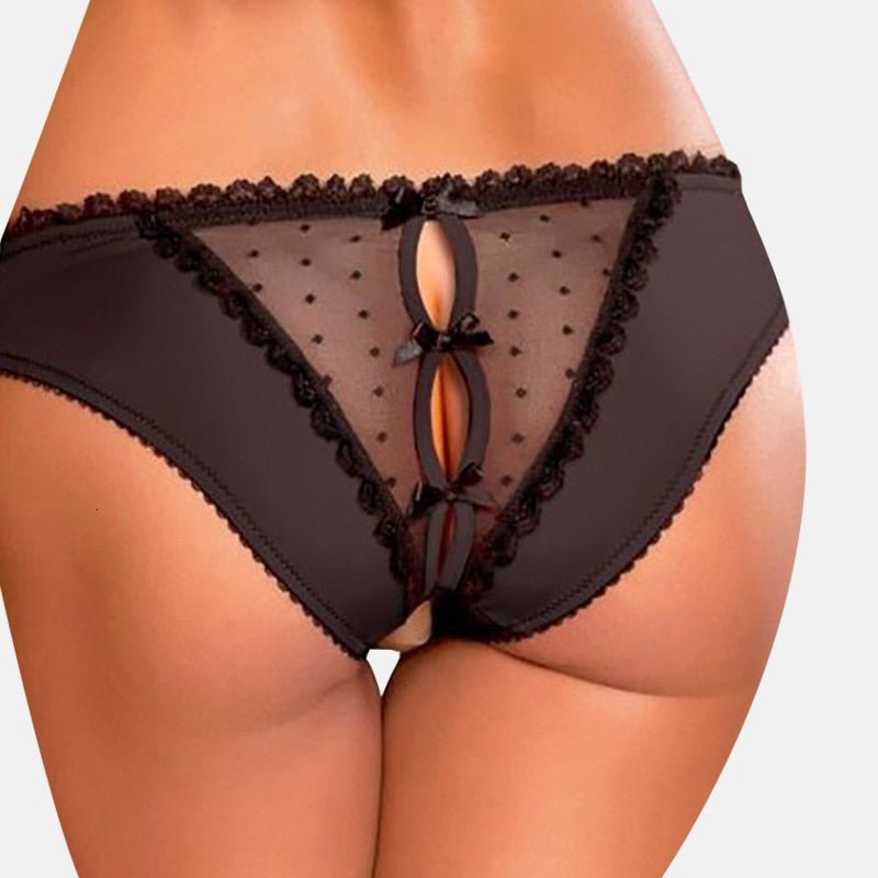 Isabelle Crotchless Panties — panties | Lavah Pleasure
